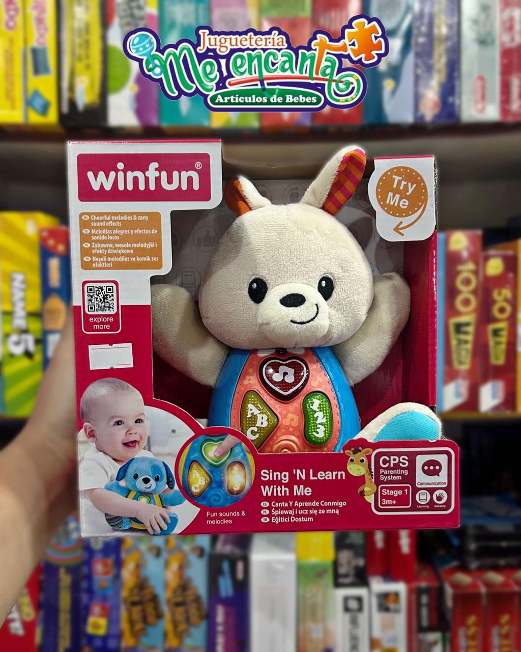 CANTA Y APRENDE CONMIGO CONEJITO BOUNCY