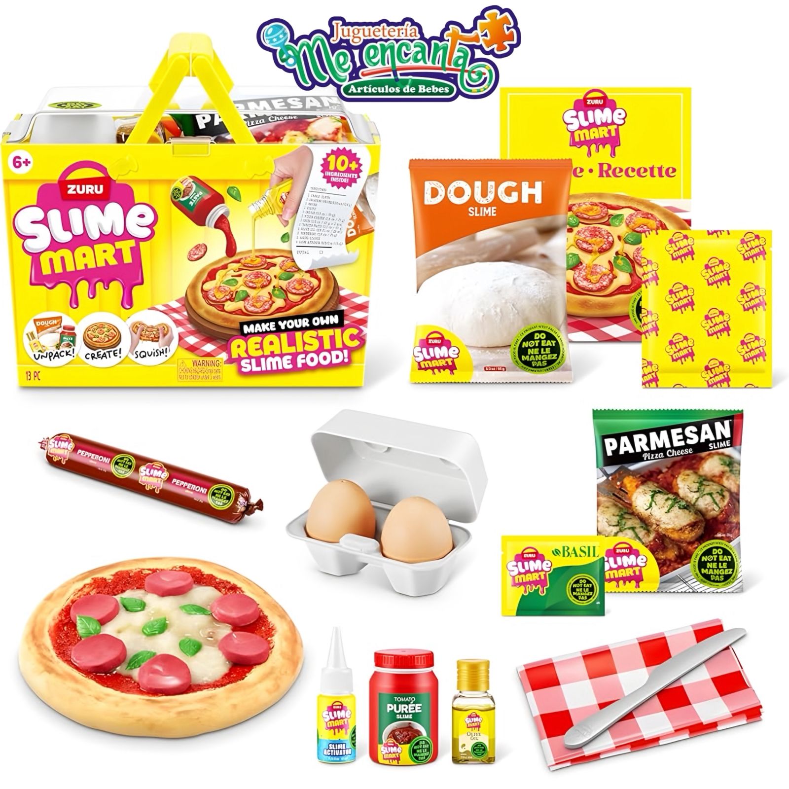 SLIME MART PIZZA SHOPPING BASKET