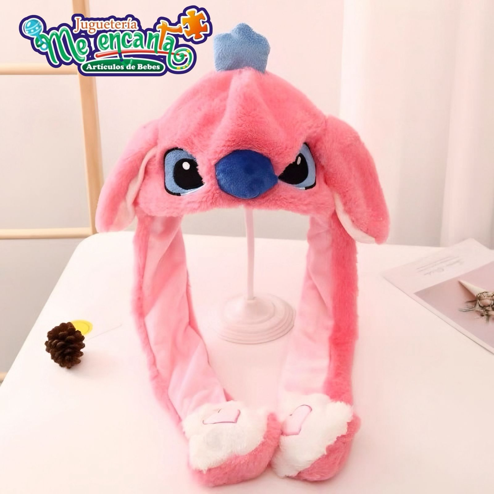 GORRA CON LUCES Y LEVANTA LA OREJA DISEÑO SURTIDO - Imagen 2